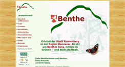 Desktop Screenshot of benthe.org